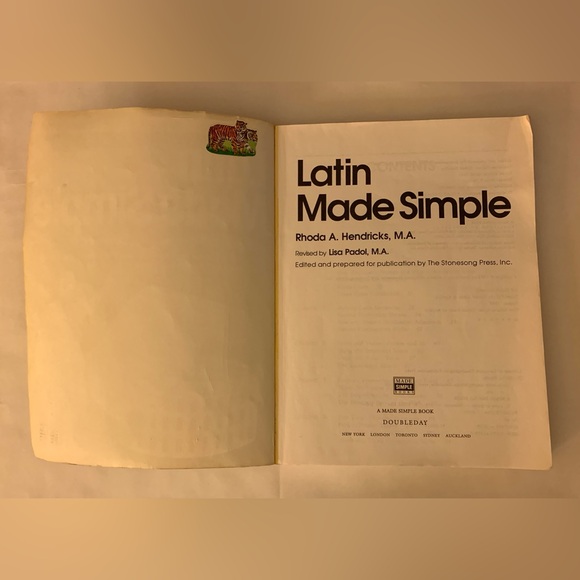 Latin Made Simple - Picture 8 of 17